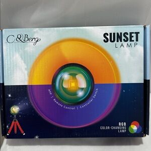 Colorful Sunset Projection Lamp with Remote
NWT